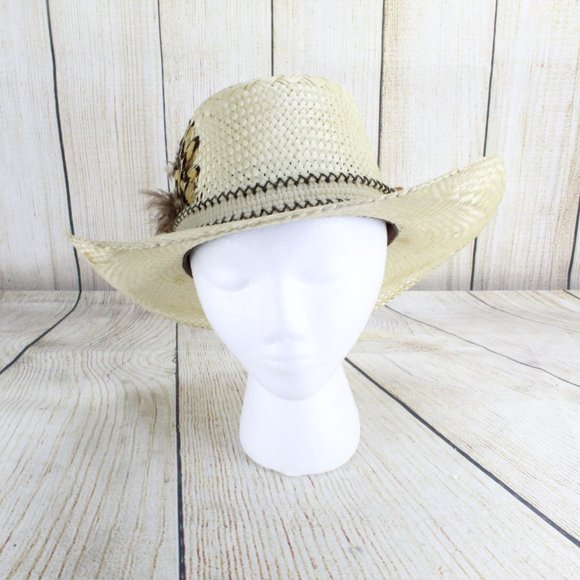 BAILEY Panama Straw Hat Size 7.5 - Picture 3 of 10